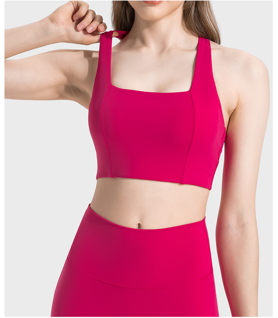  Yoga Wear Sports Bras Custom Fitness Workout Gym Gym For Women Slim Fit T-shirts Yoga Crops Tops