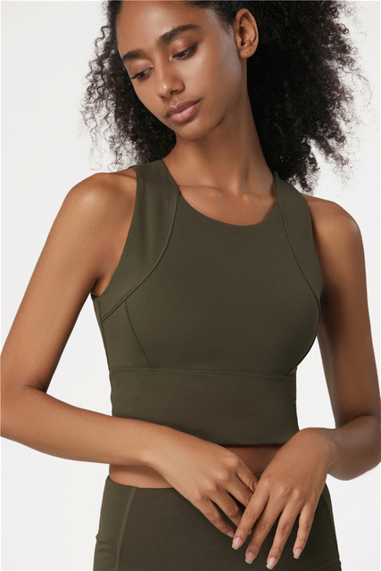 Top Fitness Sports Bra High Impact High Support Stoconing Wide Plus taille respirante
