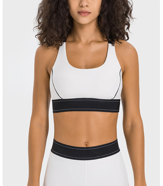 Bra de sports de cultures Poussine le soutien-gorge de yoga de fitness d'entraînement