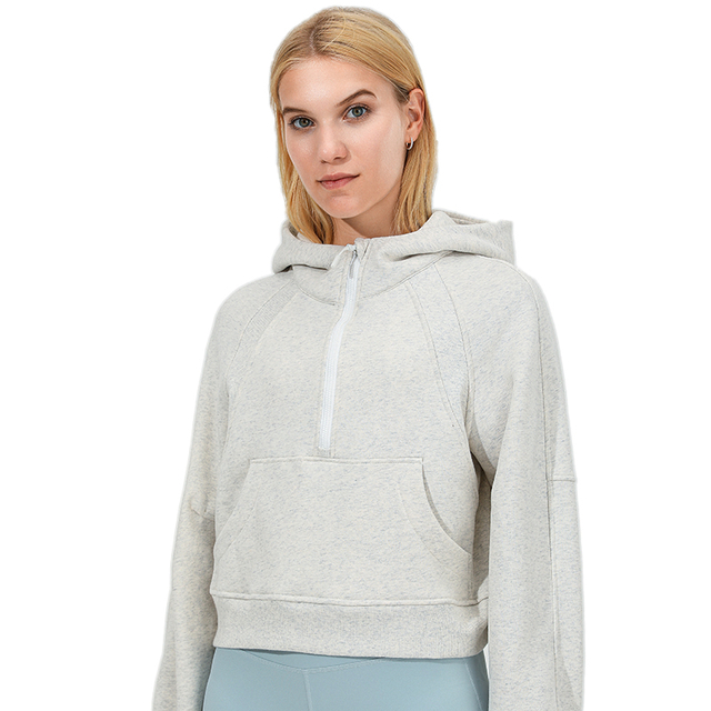 Sweat-shirt zip de haute qualité en vogue de haute qualité