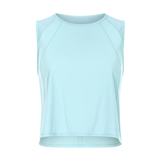 Logo personnalisé Summer dames Cotton Spandex Breathable Women Tank Top Exercice d'exercice Stronlet OEM Service