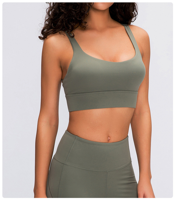 Workout Tops Women Workout Gym Sports Bra pour femmes Yoga Fitness