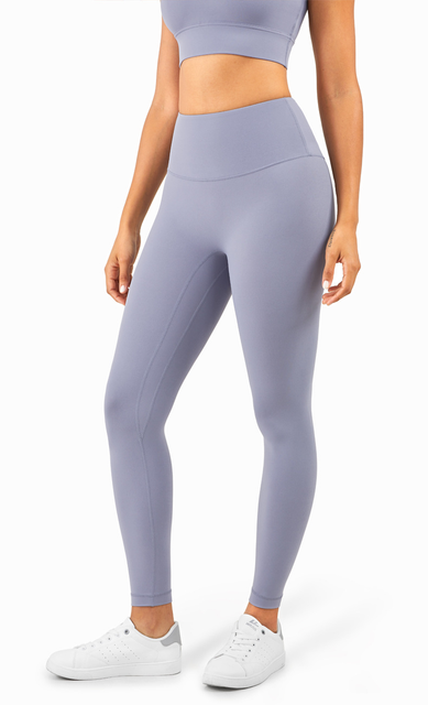 Yoga Set à faible intensité Nude Glamour Deep V Push-Up Yoga Bra High Wates Yoga Usure de yoga