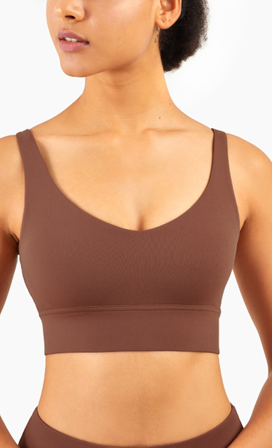  Femme Yoga Crop Top Custom High Impact Sports Bra