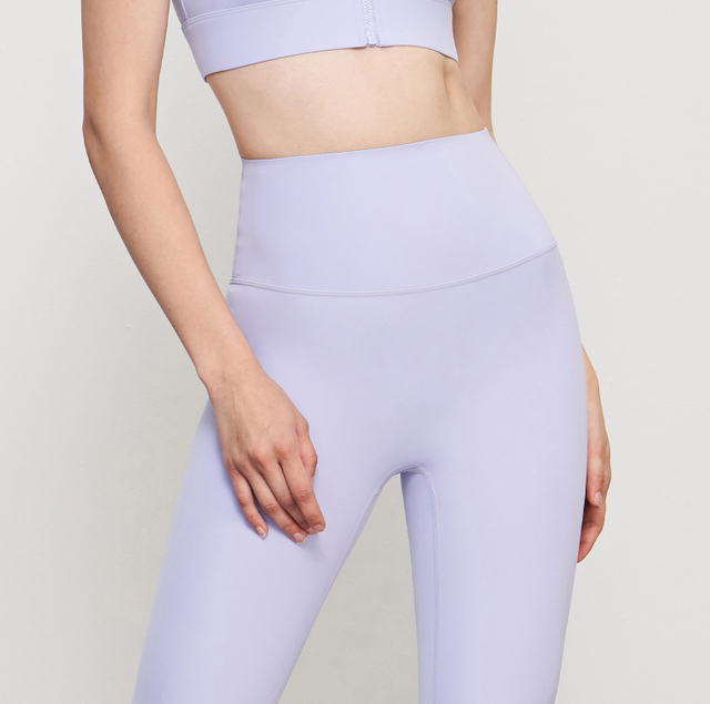 Gym Wear Easy Wear Front Front Front High Impact Aprofproof Sports Bra et Reflective Compression Leggings Ensembles