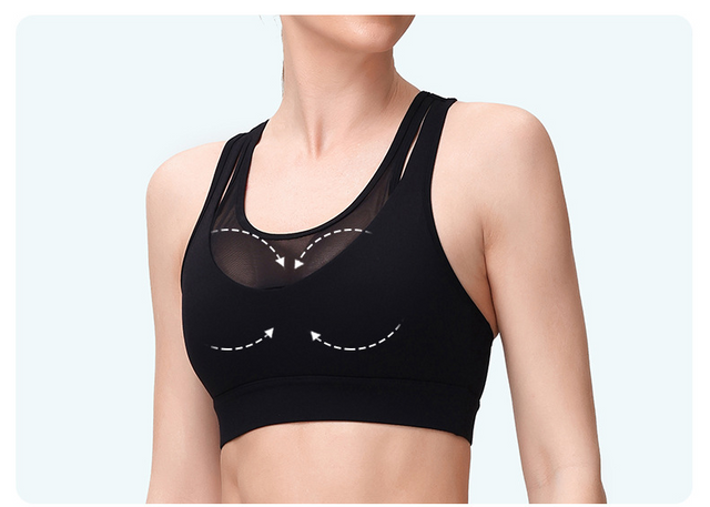 Push Up Up Up Bra Fitness Yoga Exercice Sports